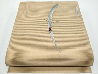 平和屋着物＊夏物　八寸名古屋帯　絽綴れ　夏虫　正絹　逸品　CABH8082fb