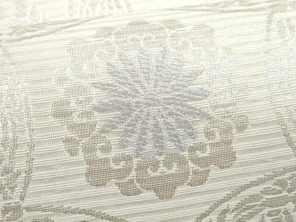 平和屋着物＊夏物　六通柄袋帯　七宝花文　金糸　正絹　逸品　CABH8118fb