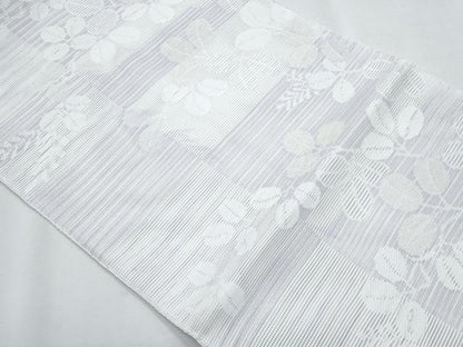 平和屋着物＊夏物　八寸名古屋帯　萩　未使用　CABH8121fb