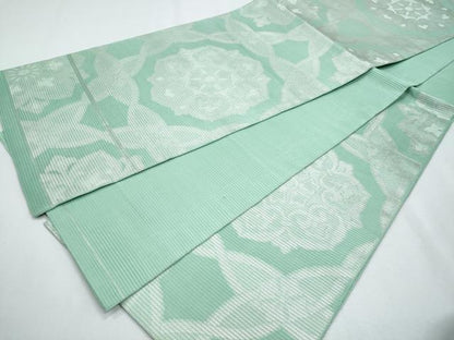 平和屋着物＊夏物　西陣　川島織物　六通柄　本袋帯　正倉院花文　正絹　逸品　CABH8130fb