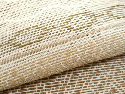 平和屋着物＊夏物　八寸名古屋帯　横段文　正絹　逸品　CABH8149fb