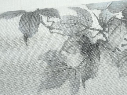 平和屋着物＊夏物 九寸名古屋帯 作家物 朝顔 麻 逸品 CABH8156fb