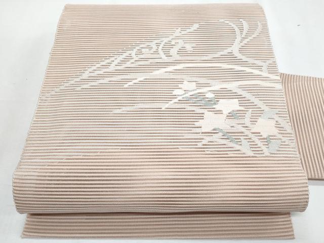 平和屋着物＊夏物 八寸名古屋帯 絽綴れ 桔梗 正絹 逸品 CABH8176fb