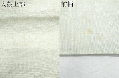 平和屋着物＊夏物 九寸名古屋帯 草花文 正絹 逸品 CABH8184fb
