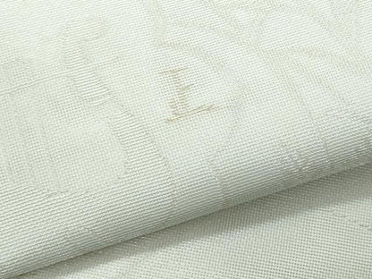平和屋着物＊夏物 九寸名古屋帯 草花文 正絹 逸品 CABH8184fb