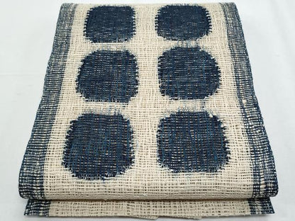 平和屋着物＊夏物　八寸名古屋帯　抽象文　正絹　逸品　CABH8195fb