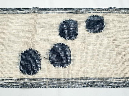 平和屋着物＊夏物　八寸名古屋帯　抽象文　正絹　逸品　CABH8195fb