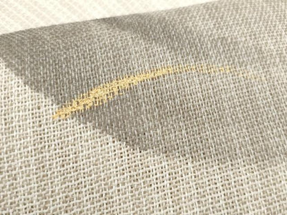 平和屋着物＊夏物　八寸名古屋帯　抽象文　金彩　正絹　逸品　CABH8206fb