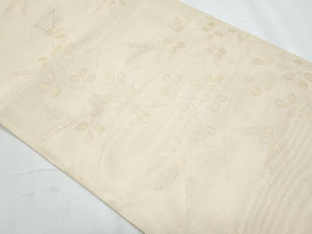 平和屋着物＊夏物　六通柄袋帯　萩　金銀糸　正絹　逸品　CABH8217fb
