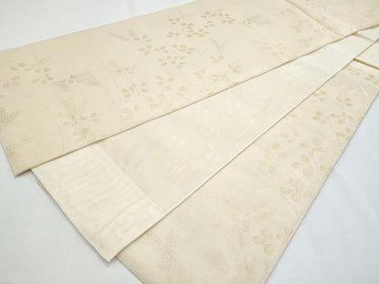 平和屋着物＊夏物　六通柄袋帯　萩　金銀糸　正絹　逸品　CABH8217fb
