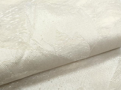 平和屋着物＊夏物　六通柄袋帯　花唐草文　銀糸　正絹　逸品　CABH8218fb