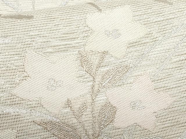 平和屋着物＊夏物　六通柄袋帯　紫陽花　金銀糸　正絹　逸品　CABH8229fb