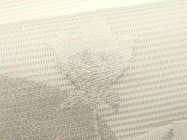 平和屋着物＊夏物　九寸名古屋帯　桔梗　金銀糸　正絹　逸品　CABH8238fb
