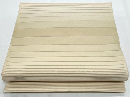 平和屋着物＊夏物　西陣　川島織物　八寸名古屋帯　絽綴れ　横段文　正絹　逸品　CABH8247fb