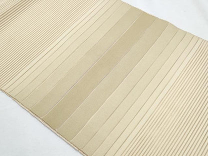 平和屋着物＊夏物　西陣　川島織物　八寸名古屋帯　絽綴れ　横段文　正絹　逸品　CABH8247fb