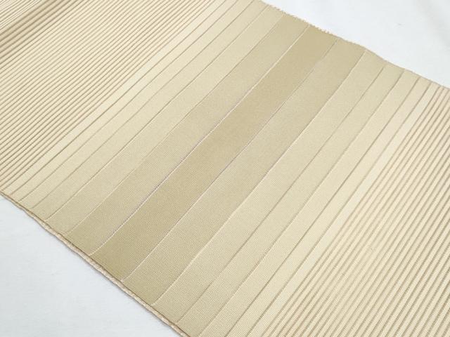 平和屋着物＊夏物　西陣　川島織物　八寸名古屋帯　絽綴れ　横段文　正絹　逸品　CABH8247fb