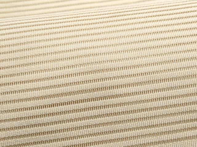 平和屋着物＊夏物　西陣　川島織物　八寸名古屋帯　絽綴れ　横段文　正絹　逸品　CABH8247fb