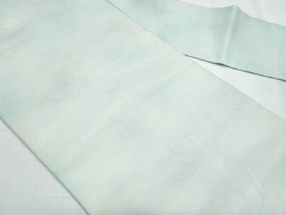 平和屋着物＊夏物　九寸名古屋帯　舞花文　正絹　逸品　CABH8248fb