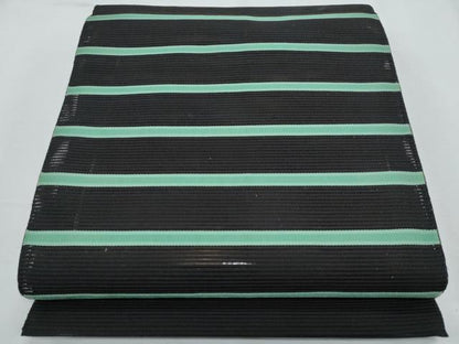 平和屋着物＊夏物　八寸名古屋帯　絽綴れ　横段文　正絹　逸品　CABH8261fb