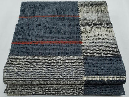 平和屋着物＊夏物　八寸名古屋帯　幾何学文　正絹　逸品　CABH8268fb
