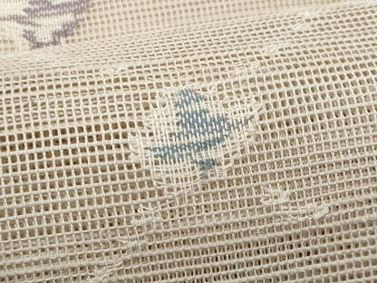 平和屋着物＊夏物　1854年創業　帯屋捨松　八寸名古屋帯　菱文　正絹　逸品　CABH8290fb
