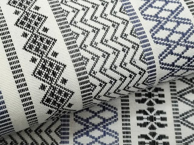 平和屋着物＊夏物　本場筑前博多織　八寸名古屋帯　吉祥間道　正絹　逸品　CABH8309fb