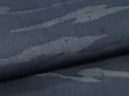 平和屋着物＊夏物　九寸名古屋帯　霞文　紺色　正絹　逸品　CABH8333fb
