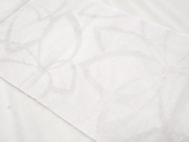 平和屋着物＊夏物　八寸名古屋帯　舞花文　CABH8336fb
