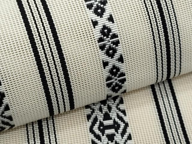 平和屋着物＊夏物　本場筑前博多織　八寸名古屋帯　紗献上　練色　正絹　逸品　CABH8372fb