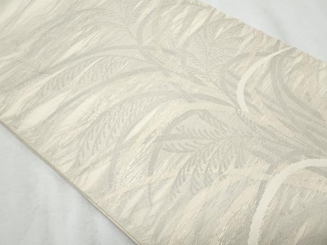 平和屋着物＊夏物　太鼓柄袋帯　草木文　正絹　逸品　CABH8382fb