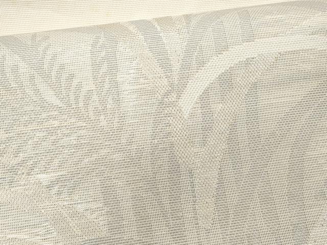 平和屋着物＊夏物　太鼓柄袋帯　草木文　正絹　逸品　CABH8382fb