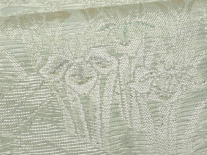 平和屋着物＊夏物　六通柄袋帯　流水杜若　金糸　正絹　逸品　未使用　CABH8391fb