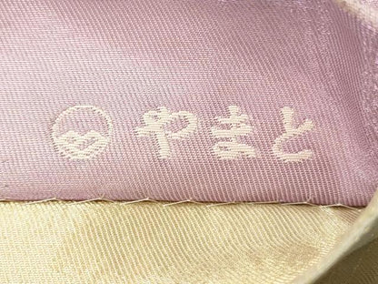平和屋着物◎全通柄袋帯　七宝花文　やまと誂製　正絹　逸品　CABH8470qe
