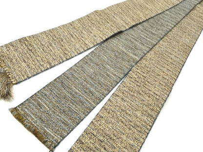 平和屋着物◎男性　角帯　霞文　正絹　逸品　CABH8508qe