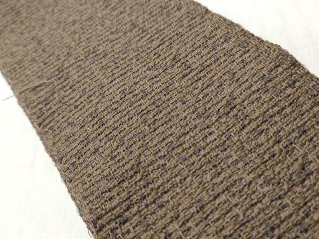 平和屋着物◎男性　角帯　霞文　正絹　逸品　CABH8587qe