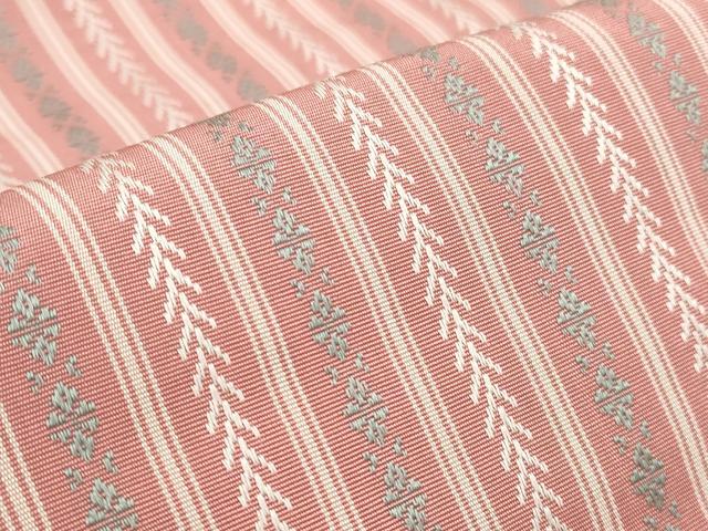 平和屋着物◎本場筑前博多織　両面　半幅帯　吉祥間道　正絹　逸品　CABH8724qe