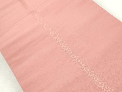 平和屋着物◎本場筑前博多織　両面　半幅帯　吉祥間道　正絹　逸品　CABH8724qe