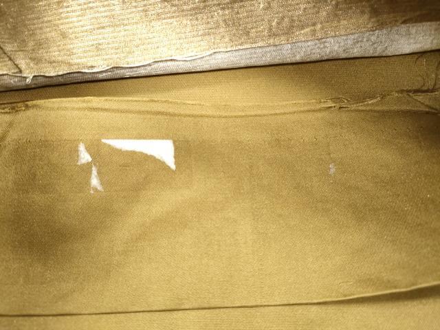 平和屋着物◎太鼓柄袋帯　切嵌　金糸　正絹　逸品　CABH8763qe