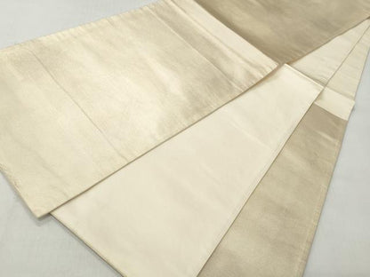 平和屋着物◎六通柄袋帯　霞文　正絹　逸品　CABH8785qe