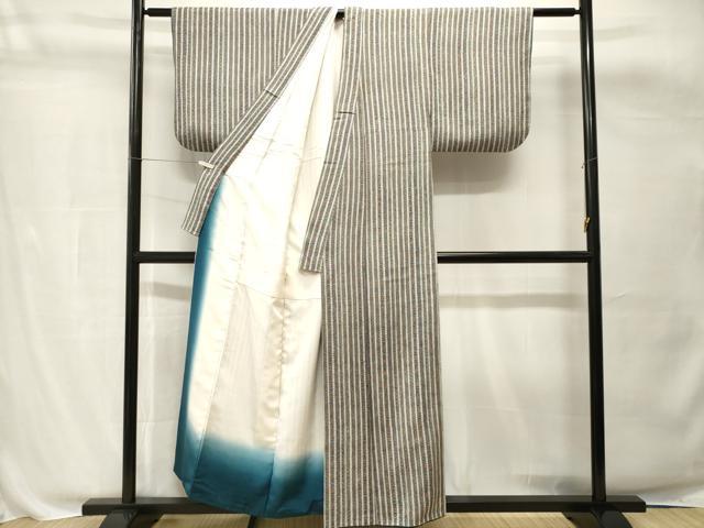 平和屋着物■上質な小紋　吉祥花間道　正絹　逸品　CABH8802ev