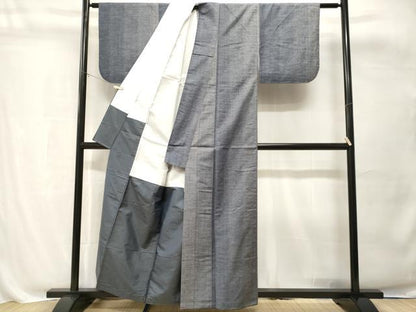 平和屋着物■上質な紬　霞文　正絹　逸品　CABH8812ev