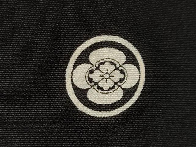 平和屋着物■豪華黒留袖　御所車飛鶴吉祥文　金彩　正絹　逸品　CABH8825ev