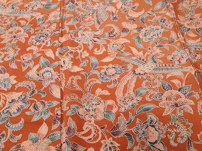 平和屋着物■訪問着　鳳凰更紗花文　暈し染め　正絹　逸品　未使用　CABH8833ev