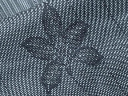 平和屋着物■上質な紬　花唐草文　正絹　逸品　CABH8841ev