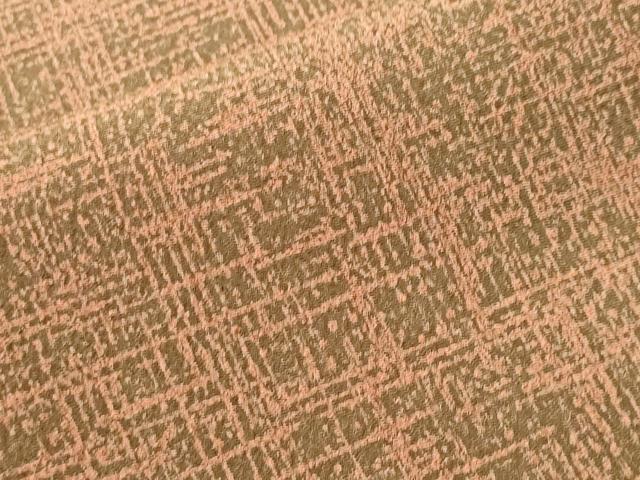 平和屋着物■洗える最高級着物　＜英＞はなぶさ謹製　小紋　格子柄　洗える着物　CABH8853ev