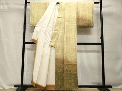 平和屋着物■訪問着　吉祥文　暈し染め　正絹　逸品　CABH8854ev