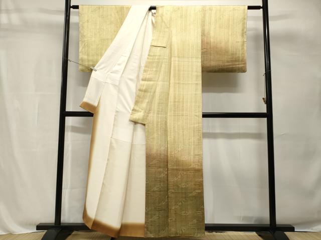 平和屋着物■訪問着　吉祥文　暈し染め　正絹　逸品　CABH8854ev