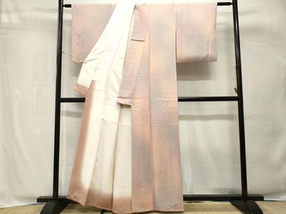 平和屋着物■上質な小紋　霞文　暈し染め　正絹　逸品　CABH8865ev