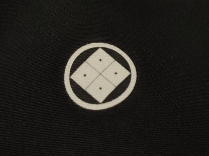 平和屋着物■豪華黒留袖　駒刺繍　飛鶴御所解文　金彩　正絹　逸品　CABH8889ev