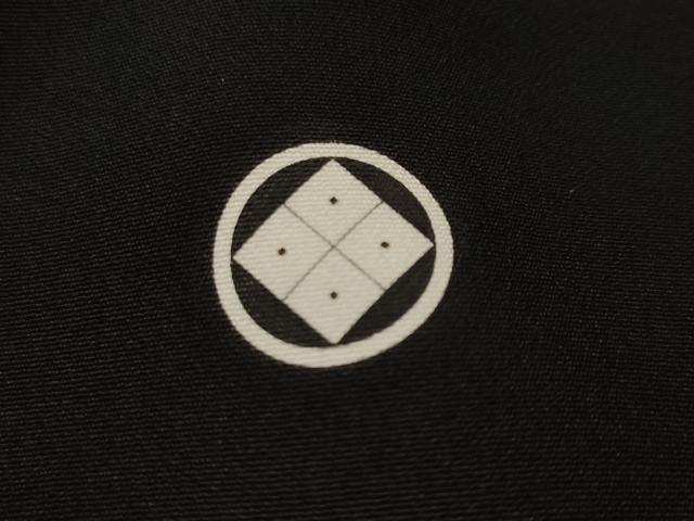 平和屋着物■豪華黒留袖　駒刺繍　飛鶴御所解文　金彩　正絹　逸品　CABH8889ev